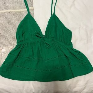 Cute green top